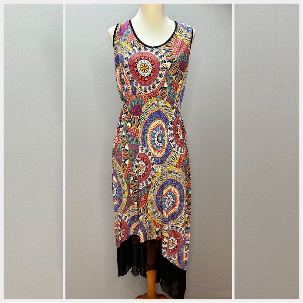 GILLI colorful and soft maxi dress, M.
